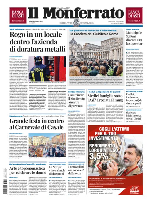 Il Monferrato - Edizione 19 del 11/03/2025